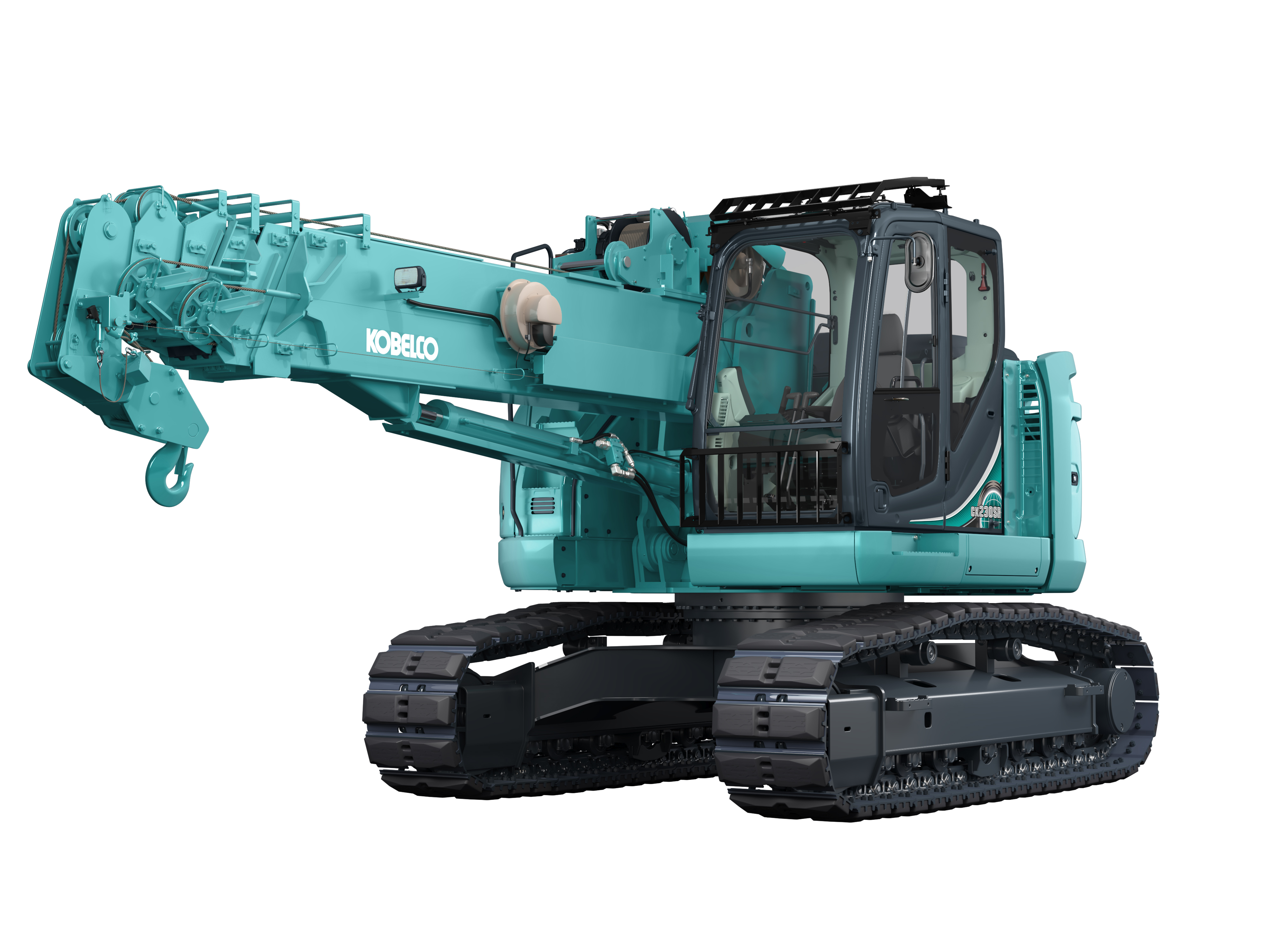 【精密模型】クローラクレーン型式名7100(マスターテック)(コベルコ建機) 精密模型】クローラクレーン型式名7100(マスターテック