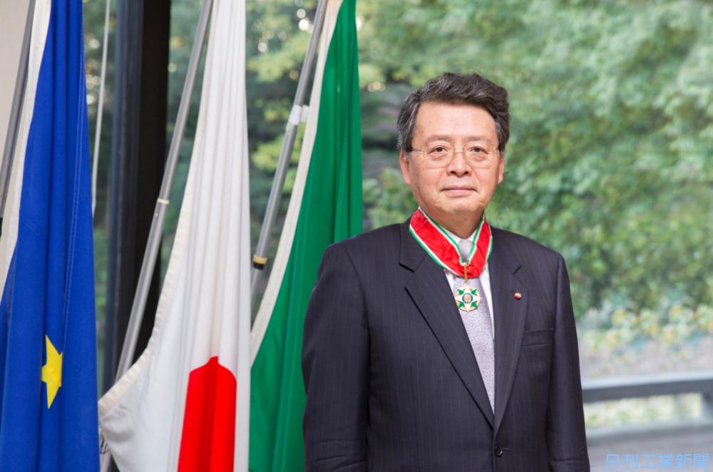 三菱商事の小林社長、イタリア政府から星勲章を受章−日伊の友好関係
