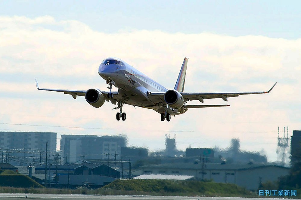 幻の飛行機　三菱航空機　MRJ 1/100 MR19010 1:100 MRJ90 JA23MJ ファンボローエアショー飛行展示機 完成品
