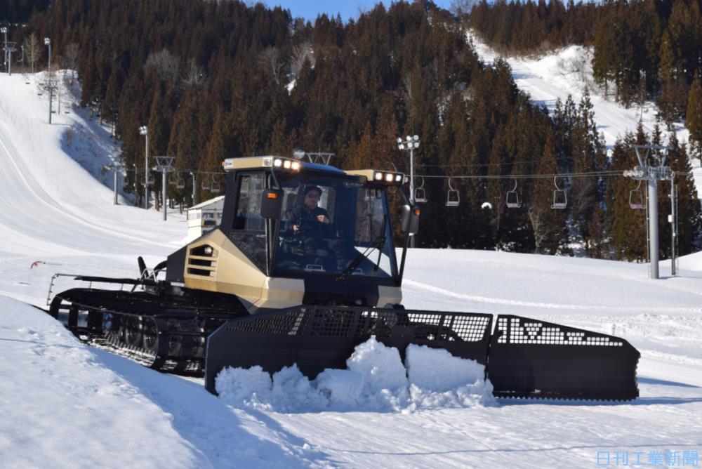 大原鉄工所が新型雪上車を開発 ゲレンデ整備用に技術結集 自動車 輸送機 ニュース 日刊工業新聞 電子版