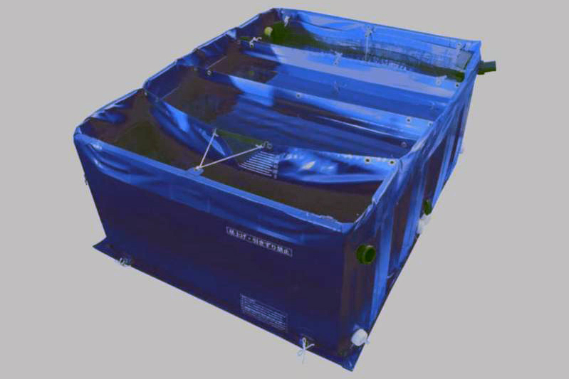 サコス、折り畳み沈殿槽レンタル 軽量化・強度を両立 | 建設・住宅