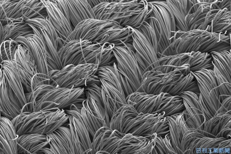 帝人フロンティア ポリエステル新素材開発 高級シルクウール調 化学 金属 繊維 ニュース 日刊工業新聞 電子版