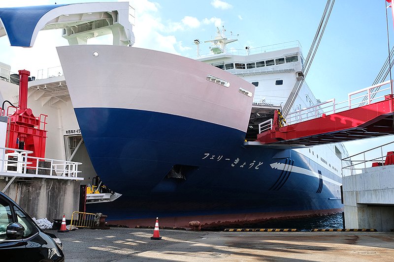 名門大洋フェリー 新造船 フェリーきょうと きょう就航 トラック積載5割増 日刊工業新聞 電子版
