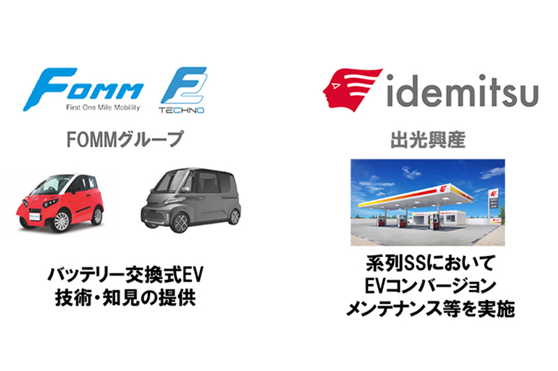 出光、FOMMとバッテリー交換EVで協業 全国のサービスステーション網活用 | 日刊工業新聞 電子版