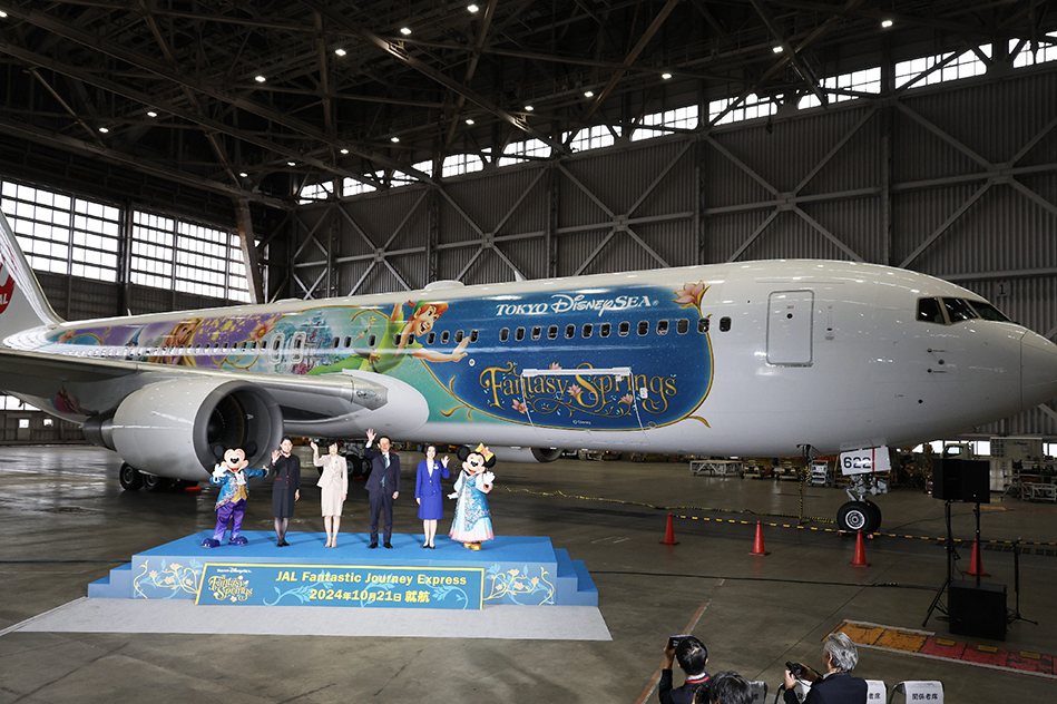 JAL ディズニー特別塗装機 JAL、ディズニー仕様の特別塗装機 | 日刊工業新聞 電子版