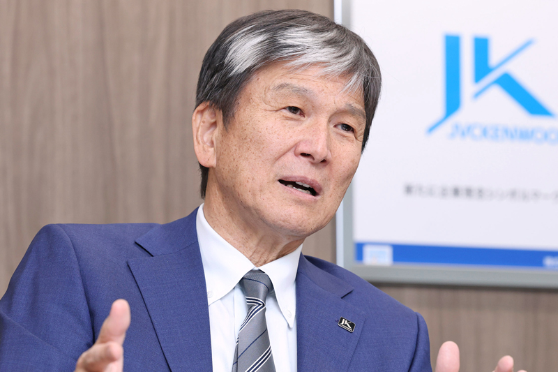 東藤と本祥 インタビュー／JVCケンウッド社長・江口祥一郎氏 無線・海外OEM堅調