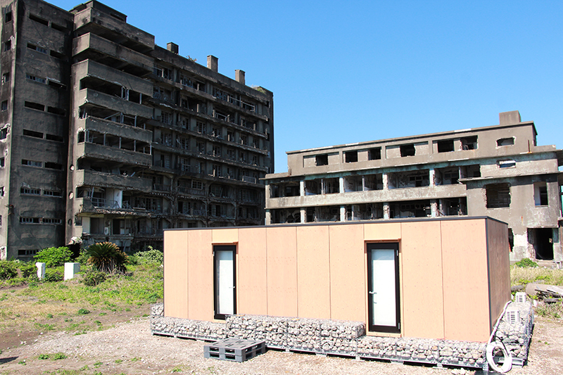 清水建、軍艦島に拠点完成 56年ぶり新棟 建造物保存で調査研究 | 日刊