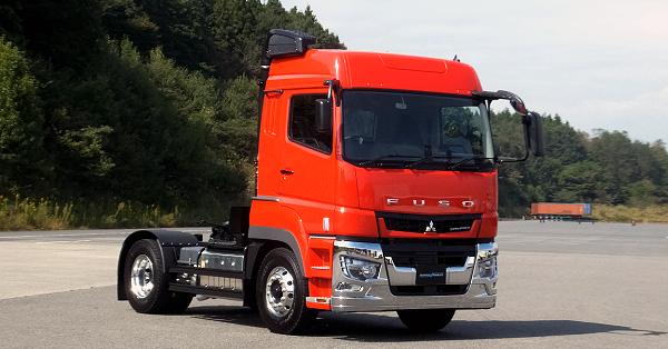 三菱ふそう、大型トラック「スーパーグレート」−トラクター型公開