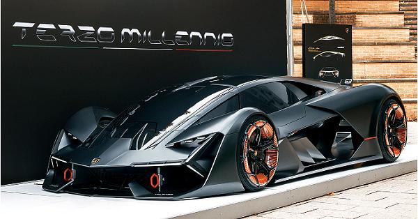電子版】ランボルギーニ、次世代の電動スーパーカー披露 MITと協力