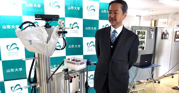 サクランボ自動収穫ロボ、山形大が試作 高齢生産者増に対応 | ロボット