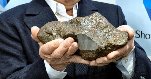 自然石 隕石 電子版】畑の落下物、隕石と判明―東大など分析 鉄・ニッケル合金