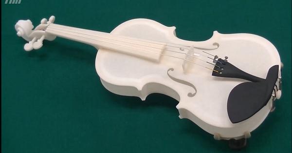 3D設計・作製バイオリンで演奏 都産技研が動画公開 | 地域経済