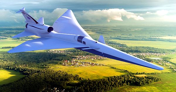 電子版】NASA、超音速機の衝撃波撮影に成功 低騒音航空機「X59」開発に
